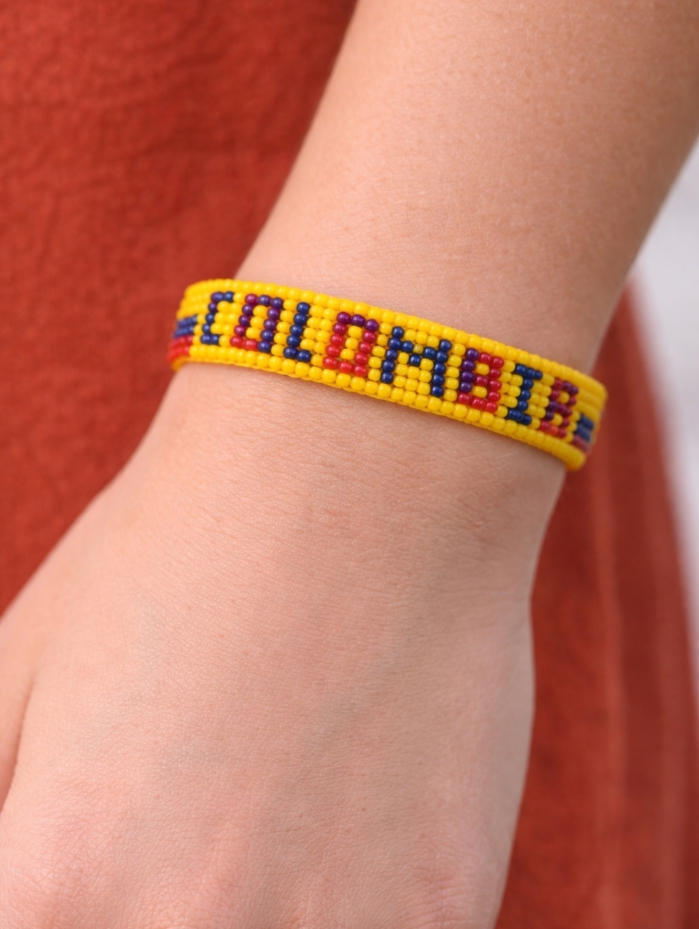 5/$25 COLOMBIAN Bracelet Pulsera de Colombia Beadwoven Friendship Bracelet